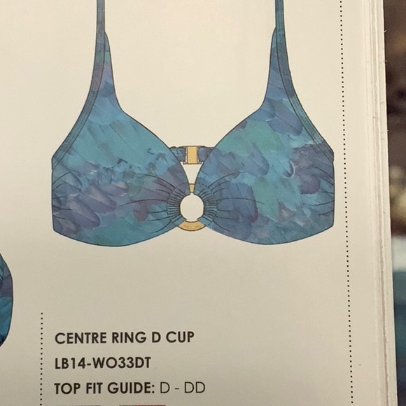 Lisa Blue Bikini Winged Ones - Celestial Blue (#19) - Picture 7 of 14